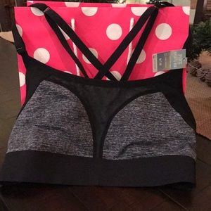 PINK sports bra in med